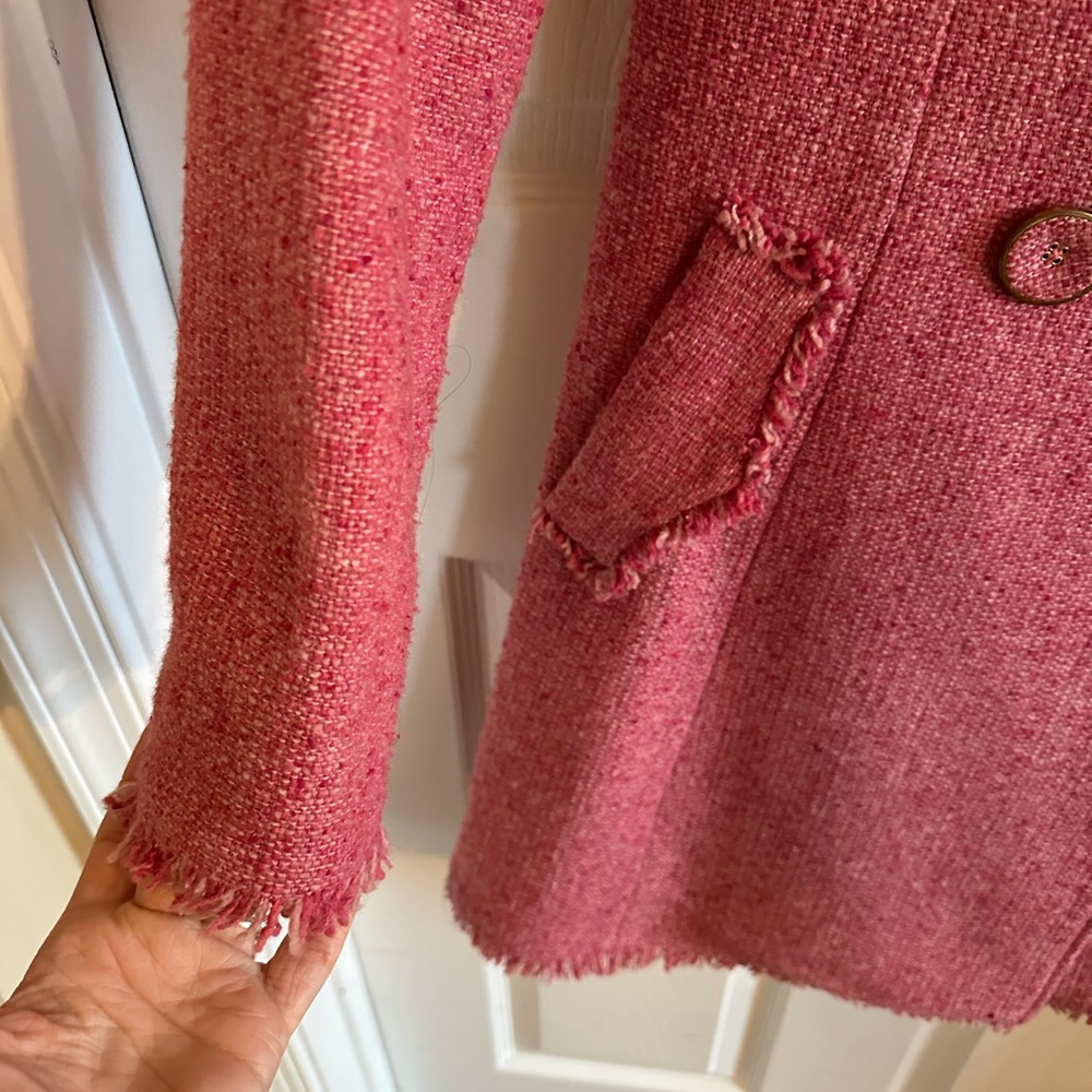 CAbi Madison Avenue Tweed Coat Style 176 legally blonde vibes - Picture 7 of 7